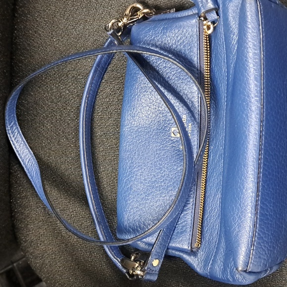 Kate Spade New York Cobble Hill tassel crossbody bag in a navy blue - Picture 5 of 16